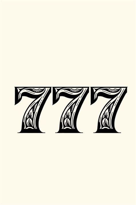 three sevens tattoo|777 Tattoo Meaning: Reveal the Spiritual & Symbolic .